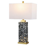 Pedro 27.5" Alabaster LED Table Lamp