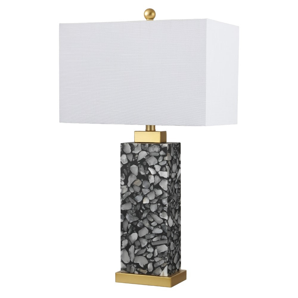 Pedro 27.5" Alabaster LED Table Lamp