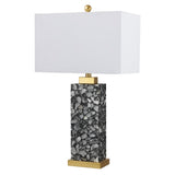 Pedro 27.5" Alabaster LED Table Lamp