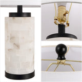 Kelsey 25.5" Alabaster LED Table Lamp