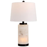 Kelsey 25.5" Alabaster LED Table Lamp