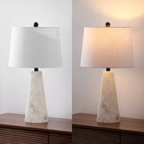 Avalyn 25.5" Alabaster LED Table Lamp