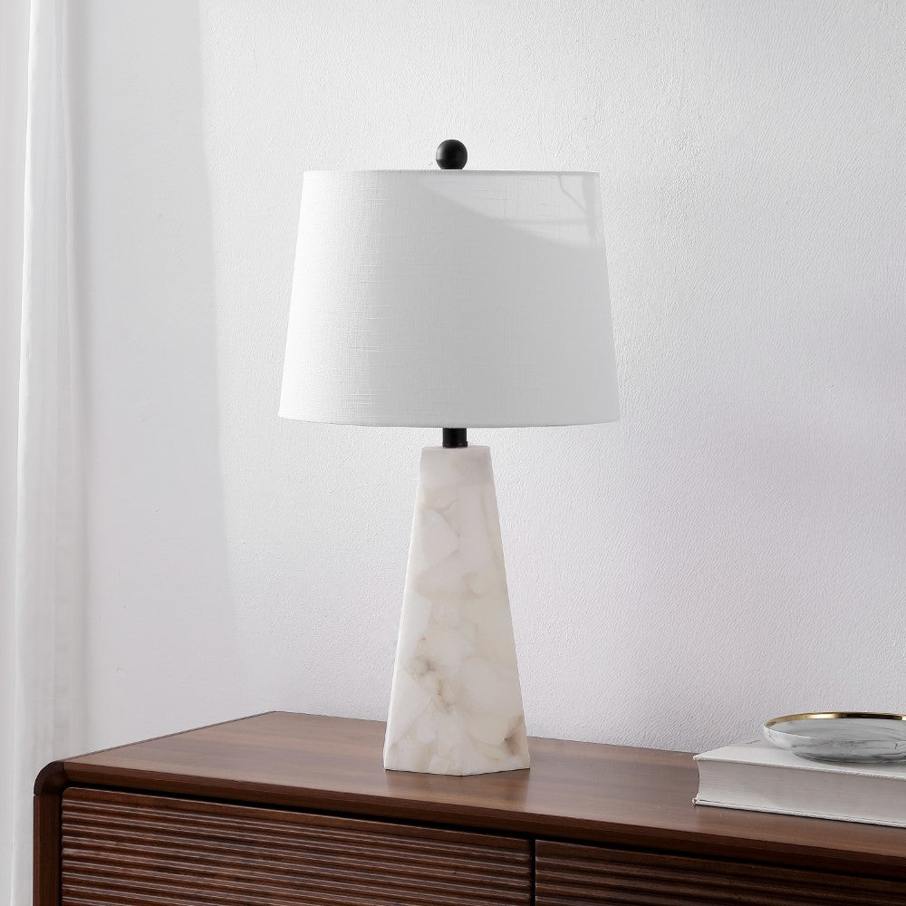Avalyn 25.5" Alabaster LED Table Lamp