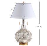 Dexter 30.75" Gourd Glass LED Table Lamp