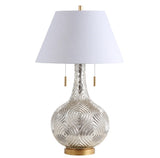 Dexter 30.75" Gourd Glass LED Table Lamp