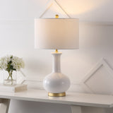 Fiona 27" Ceramic/Metal LED Table Lamp