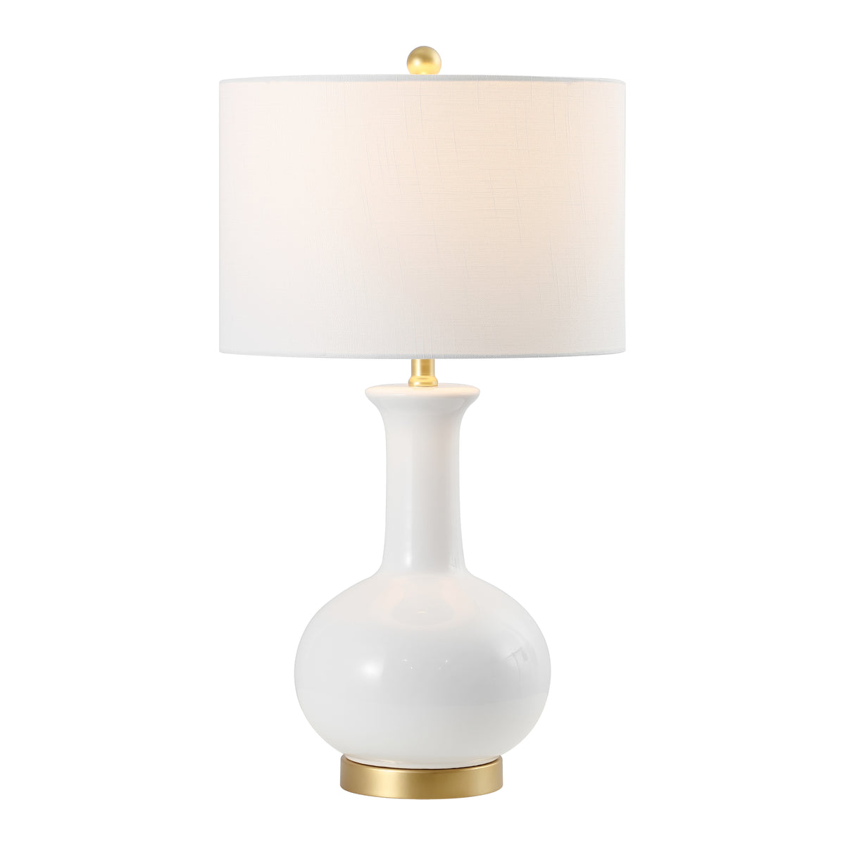 Fiona 27" Ceramic/Metal LED Table Lamp