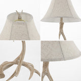 Brisbane 27.5" Rustic Resin LED Table Lamp