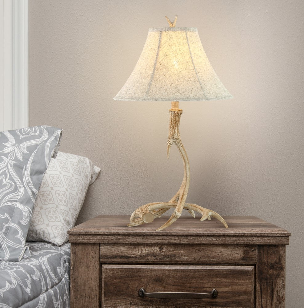 Brisbane 27.5" Rustic Resin LED Table Lamp