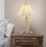 Brisbane 27.5" Rustic Resin LED Table Lamp