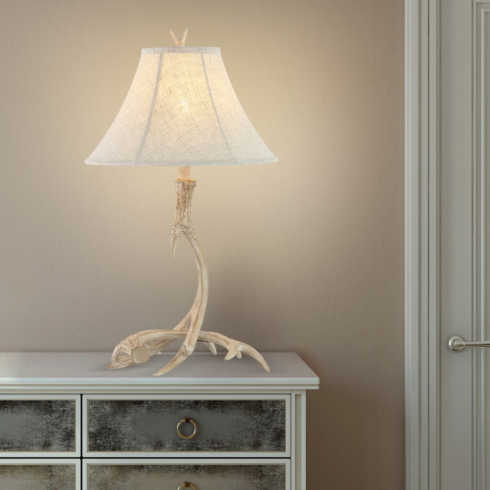 Brisbane 27.5" Rustic Resin LED Table Lamp