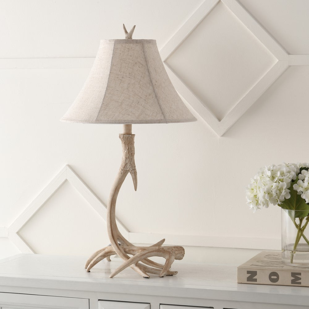Brisbane 27.5" Rustic Resin LED Table Lamp