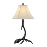 Brisbane 27.5" Rustic Resin LED Table Lamp