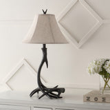 Brisbane 27.5" Rustic Resin LED Table Lamp