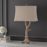 Colorado 29.5" Rustic Resin/Crystal LED Table Lamp