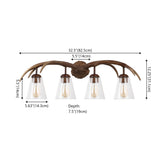 Thakar Adjustable Resin Antler 6-Light Chandelier