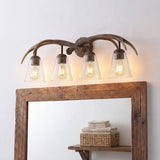 Thakar Adjustable Resin Antler 6-Light Chandelier