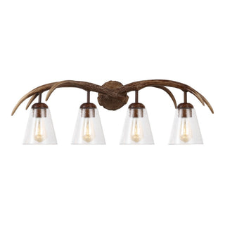 Thakar Adjustable Resin Antler 6-Light Chandelier
