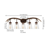 Thakar Adjustable Resin Antler 6-Light Chandelier