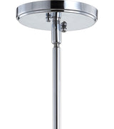 Nile Glass/Metal LED Pendant