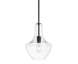 Nile Glass/Metal LED Pendant