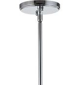 Nile Glass/Metal LED Pendant
