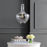 Nile Glass/Metal LED Pendant