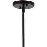 Nile Glass/Metal LED Pendant