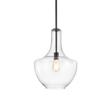 Nile Glass/Metal LED Pendant