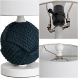 Ladybug 18" Rope Ball LED Table Lamp