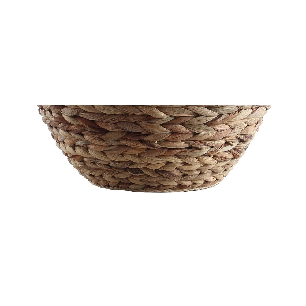Rustico 24.5" Banana Leaf Basket LED Table Lamp