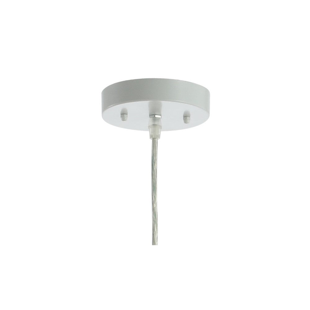 Wasp 20" Woven Rattan Dome LED Pendant