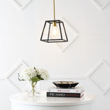 Brass Farmhouse Industrial Iron LED Pendant
