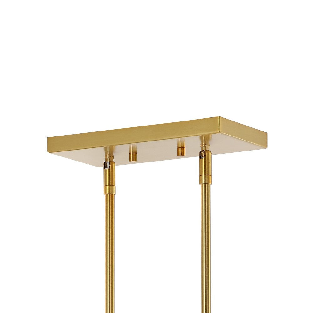 Brass Farmhouse Industrial Iron LED Pendant