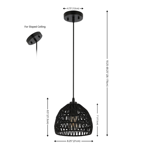 Dimension Image Black / 8.25''