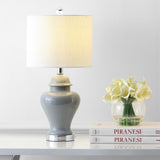 Electra 22" Ceramic/Iron Classic Cottage LED Table Lamp Set 2