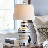 Shinano 28.75" Ceramic/Iron Classic Modern LED Table Lamp