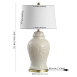 Daryl 29.5" Ceramic Classic Traditional LED  Lamp Table Lamp