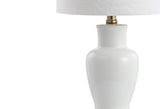 Ashford 21" Ceramic/Iron Modern Classic LED Table Lamp