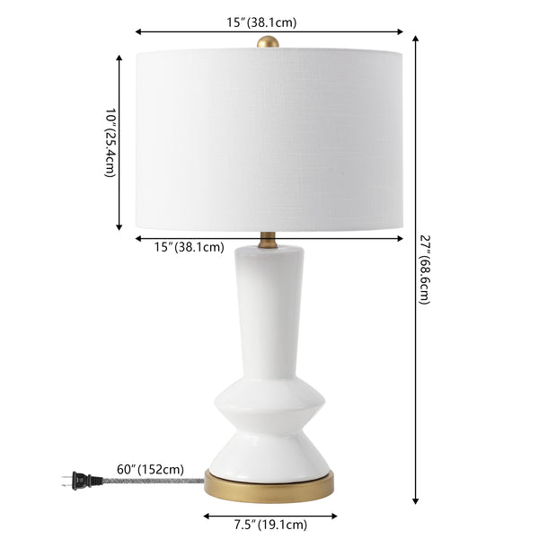 Dimension Image White/Gold Painting