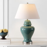 Kiso 33" Ceramic/Iron Modern Classic LED Table Lamp