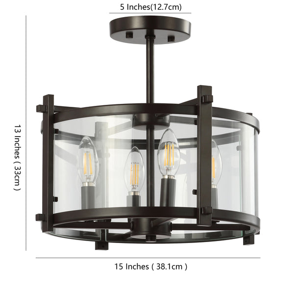 Dimension Image Oil Rubbed Bronze