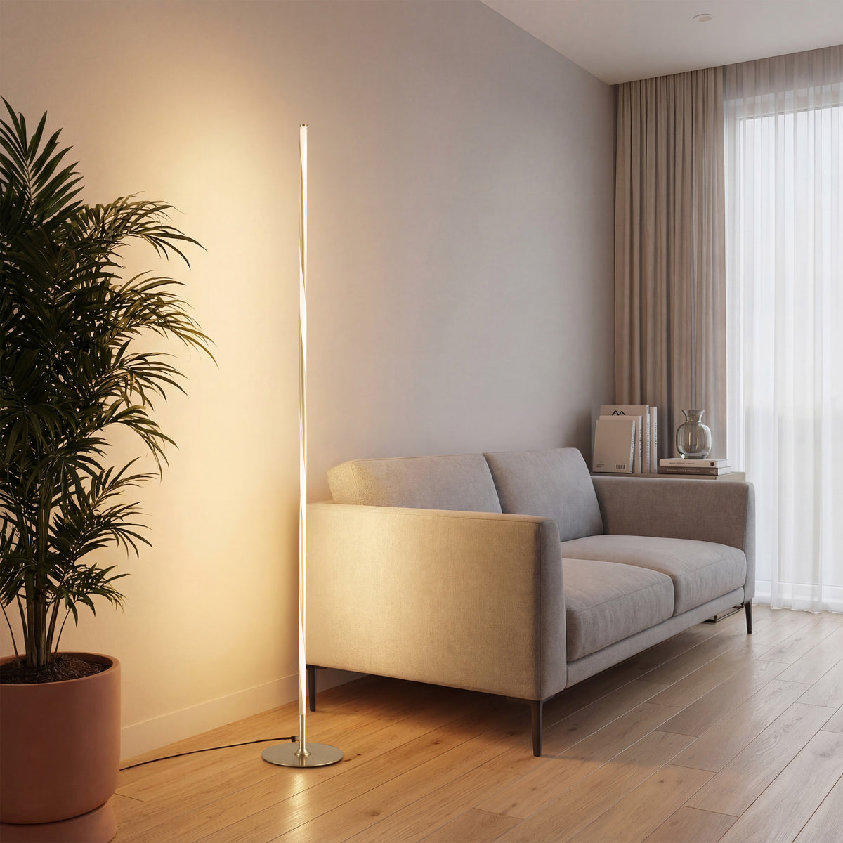 Rhone 63.75" LED Integrated Floor Lamp