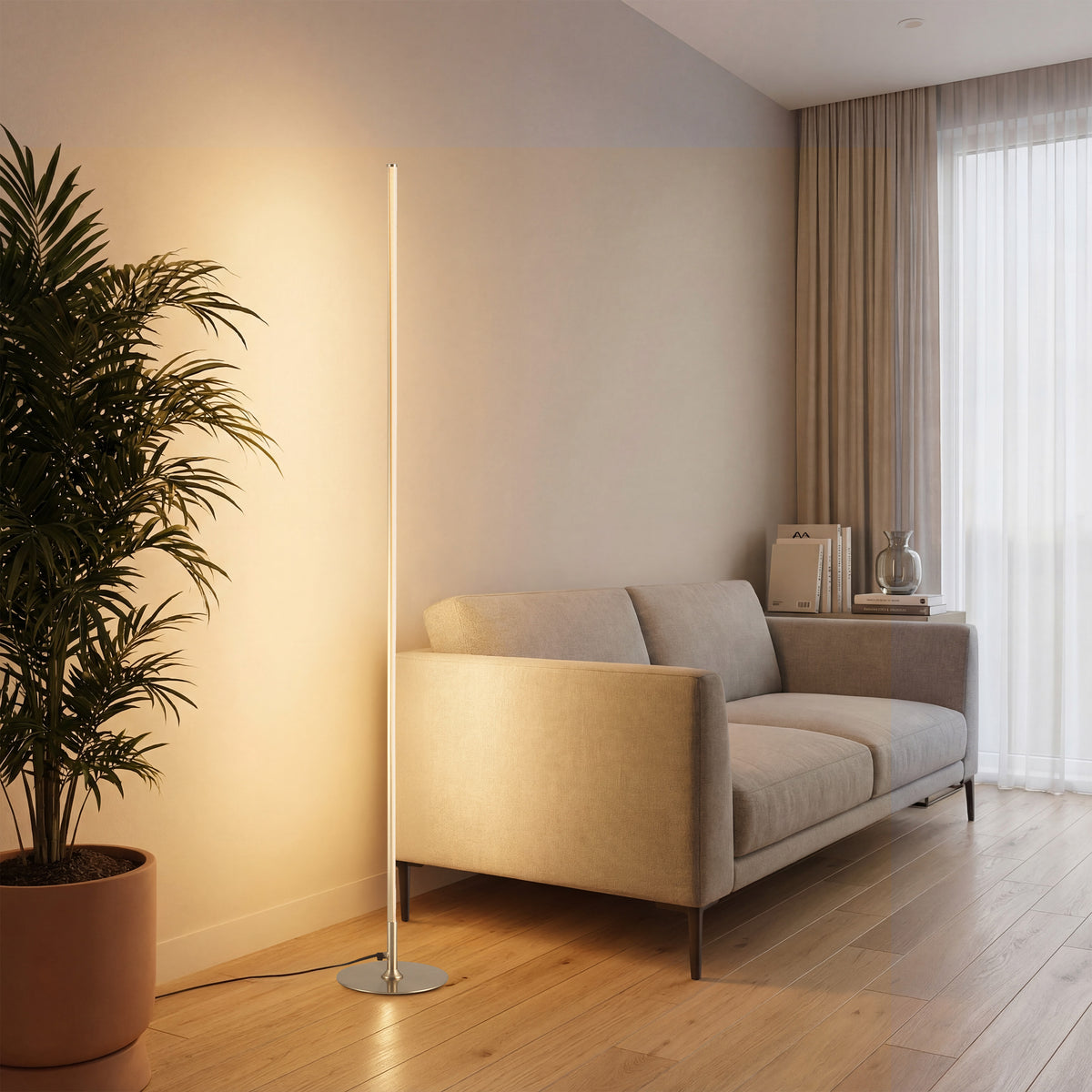 Rhine 59.5" LED Integrated Floor Lamp