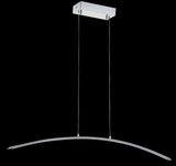 Dala 41.5" Dimmable Adjustable Integrated LED Metal Linear Pendant