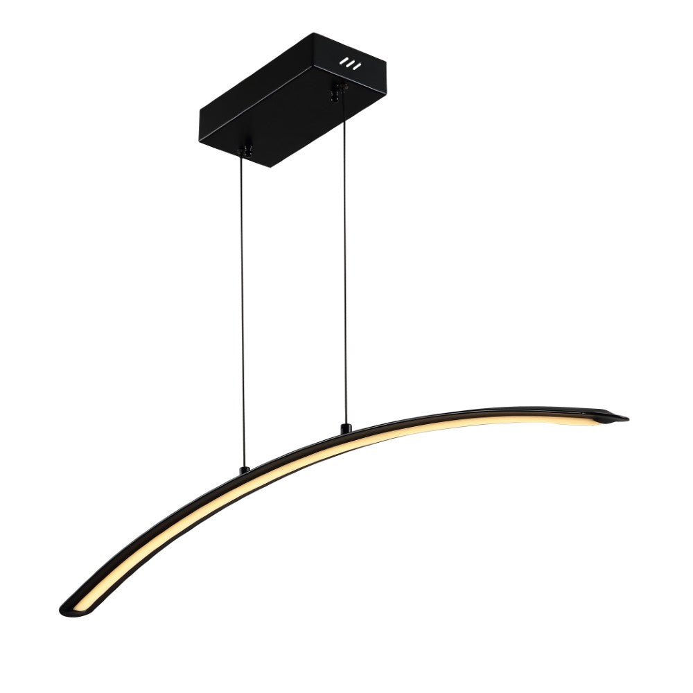 Dala 41.5" Dimmable Adjustable Integrated LED Metal Linear Pendant