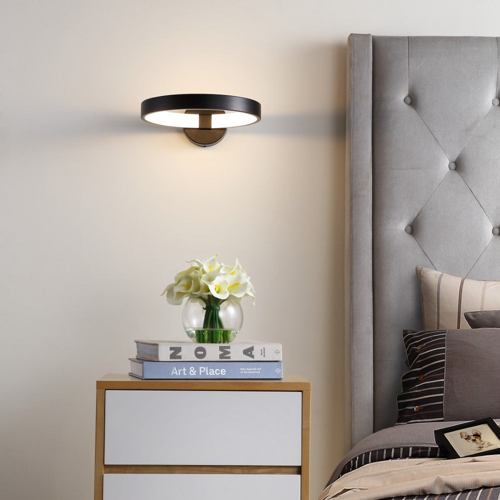 Vesa 12.25" Dimmable Integrated LED Metal Wall Sconce