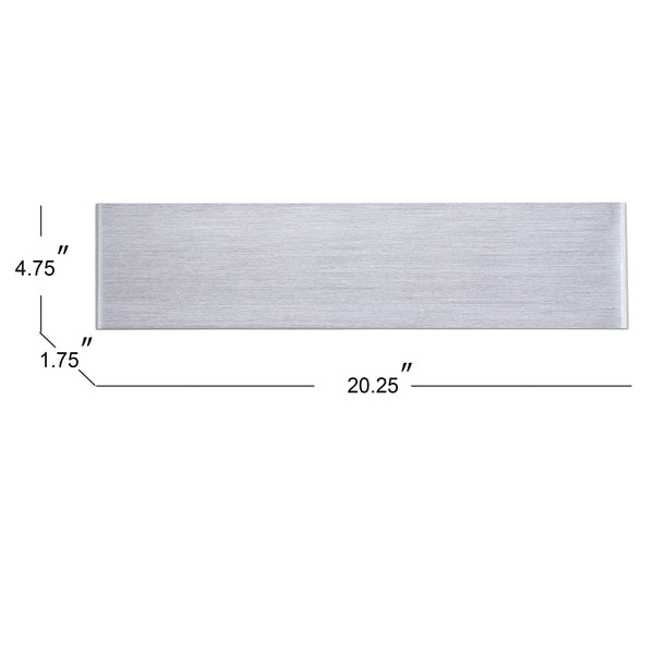 Dimension Image Brushed Aluminum