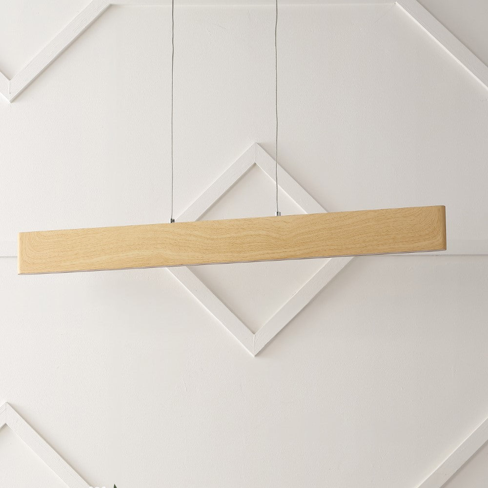 Alder Dimmable Adjustable Integrated LED Metal Linear Pendant