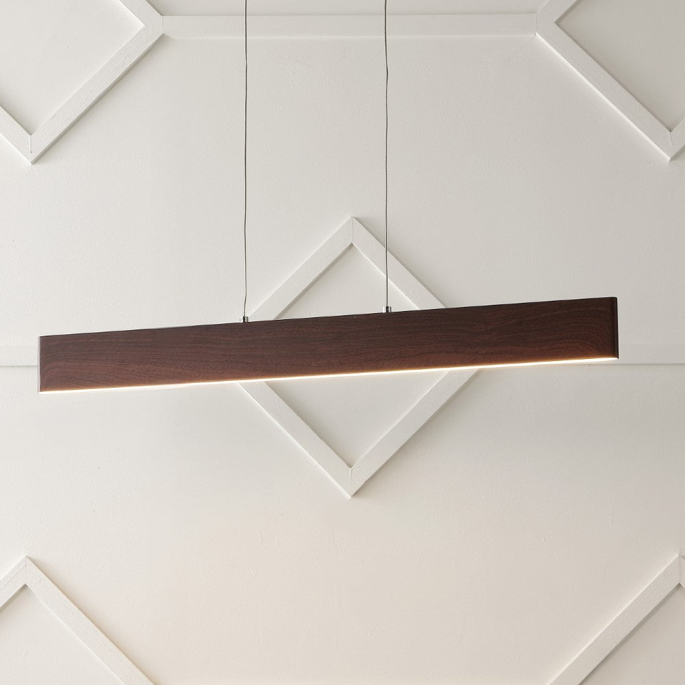 Alder Dimmable Adjustable Integrated LED Metal Linear Pendant